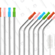 X-Chef Reusable Metal Drinking Straws, 12-Pack | $9 | Amazon | Use Code F45O7C9S